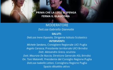 SETTIMANA MONDIALE DEL GLAUCOMA DALL’ 8 AL 14 MARZO 2026