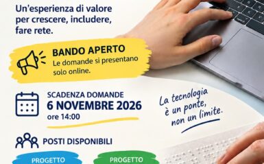 SERVIZIO CIVILE DIGITALE – 2026 SERVIZIO CIVILE DIGITALE – 2026