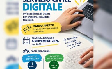 SERVIZIO CIVILE DIGITALE – 2026 SERVIZIO CIVILE DIGITALE – 2026